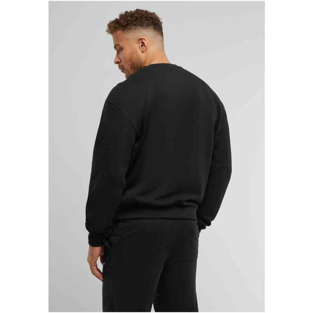 Mister Tee Upscale - Upscale Core EMB Oversize Pull ras du cou - Noir